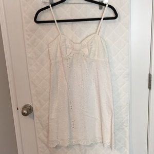 Lilly Pulitzer white eyelet dress
